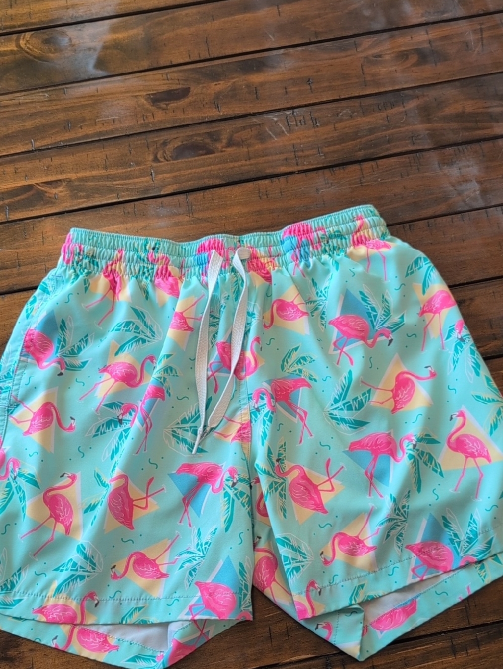 Chubbies 5" Swim Trunks Flamingos The Cucamongas